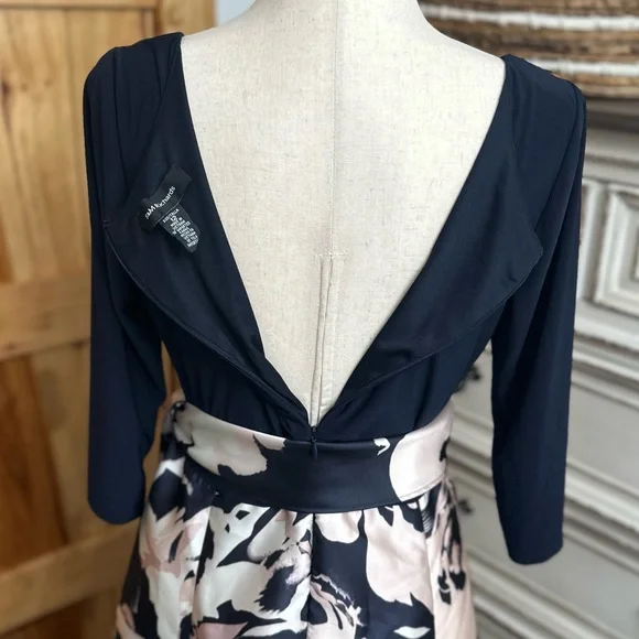 Navy and Pink R&M Dress - Picture 9 of 11